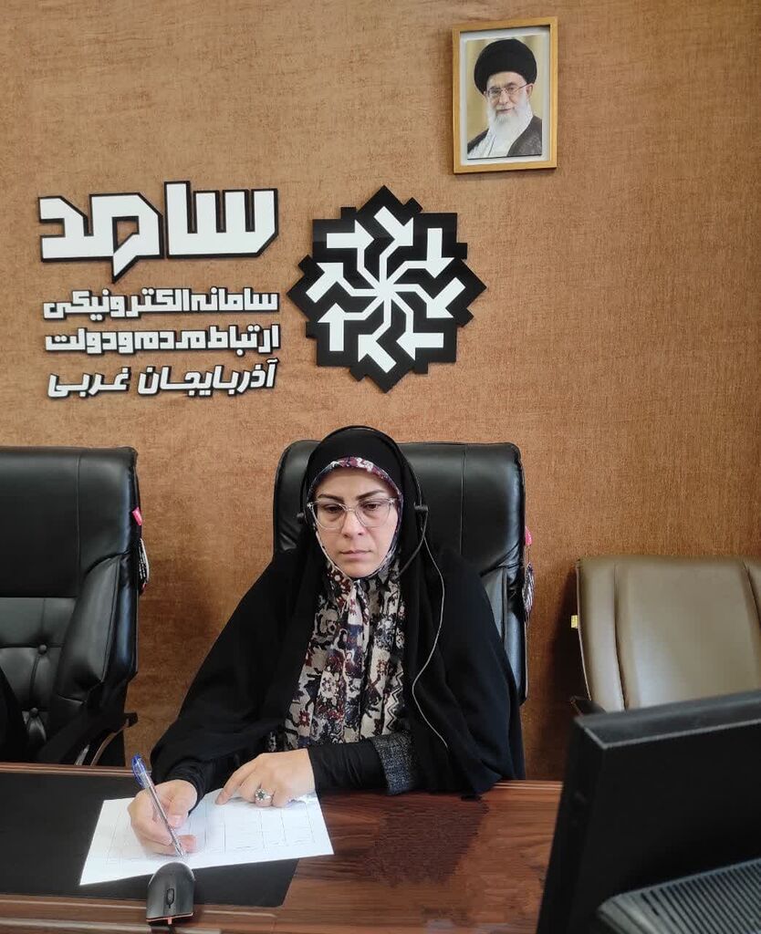 حضور مدیر کل کانون پرورش فکری کودکان و نوجوانان استان در سامانه سامد برای پاسخگویی به سوالات مردم