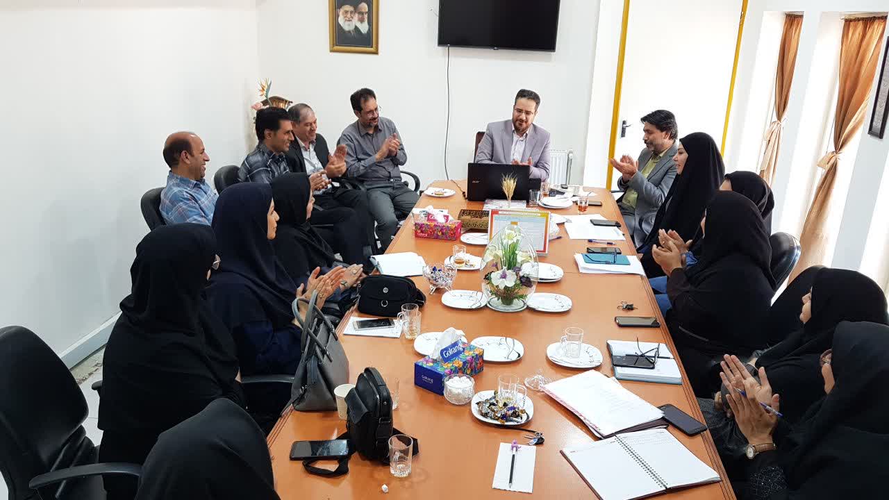 معارفهی معاون اداری مالی و معاون فرهنگی کانون کرمانشاه