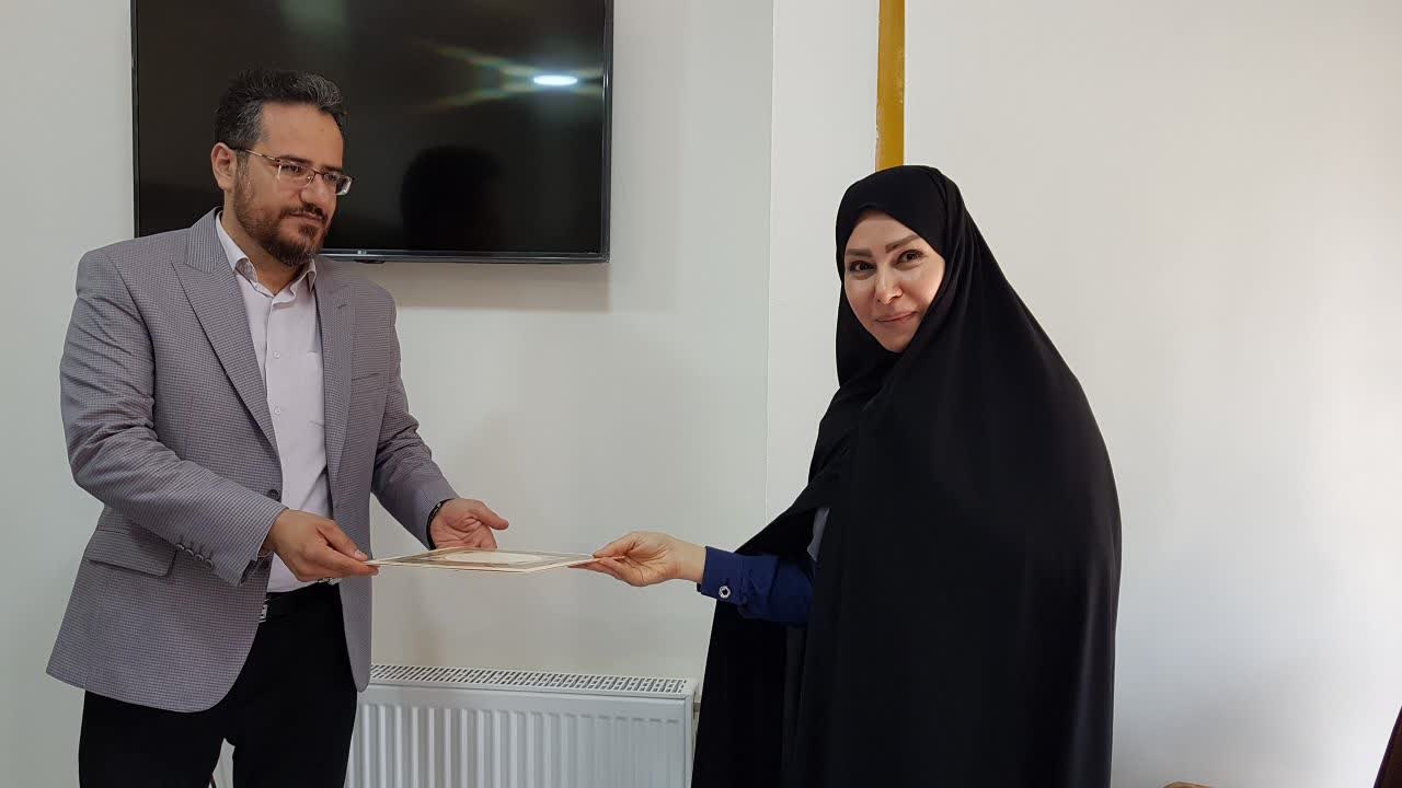 معارفهی معاون اداری مالی و معاون فرهنگی کانون کرمانشاه