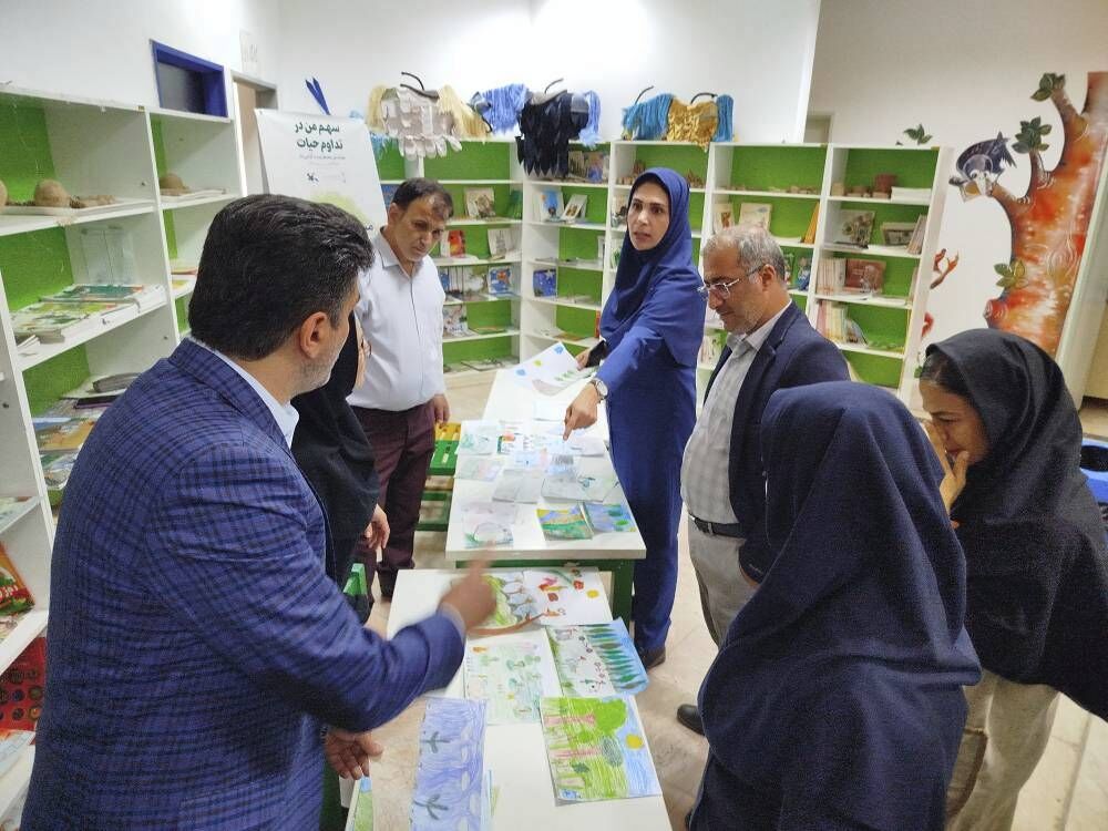 مسابقه نقاشی در کانون پرورش فکری کودکان و نوجوانان ساری برگزار شد