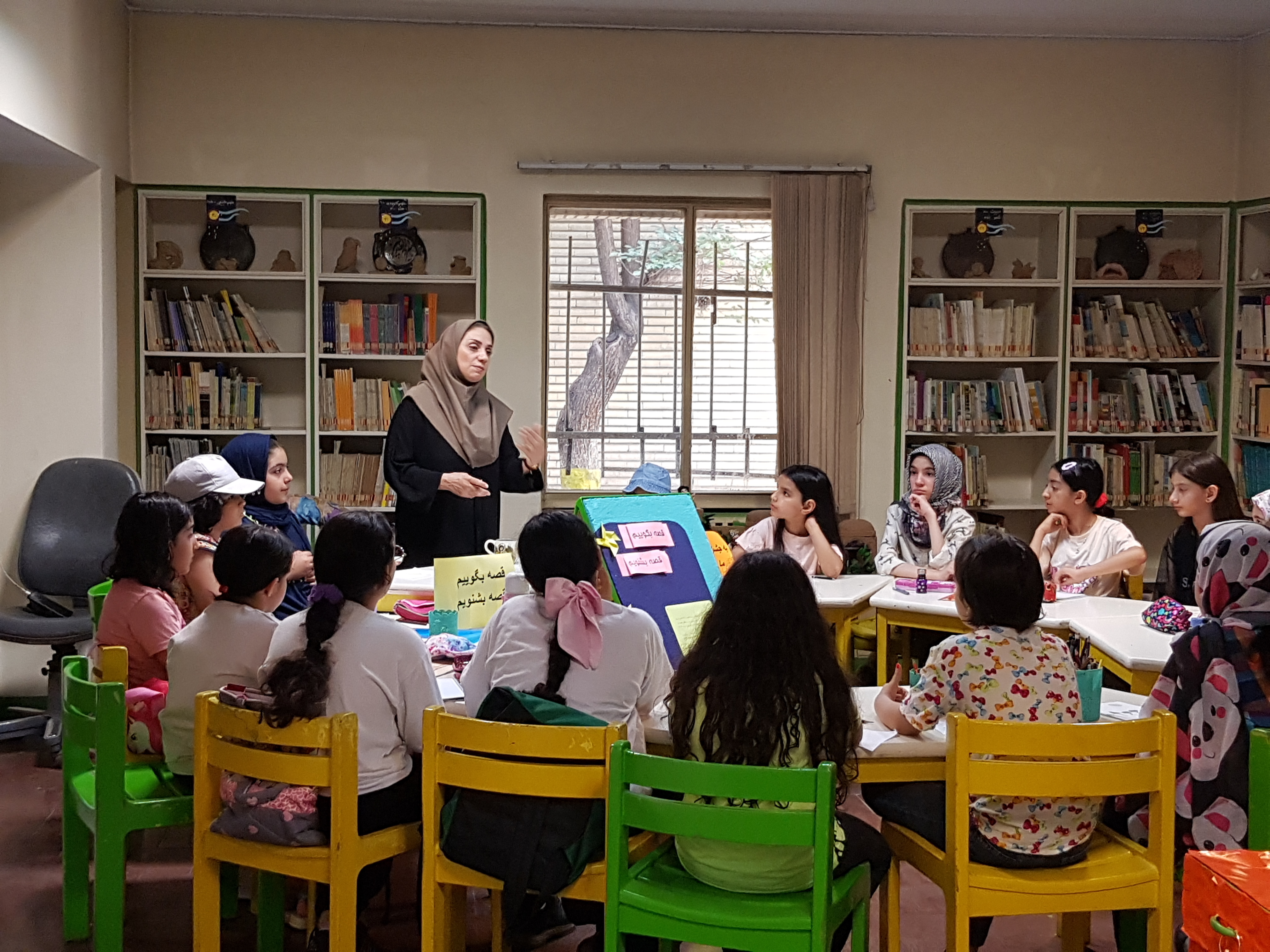 زنگ قصه گویی در مراکز کانون استان تهران به صدا درآمد