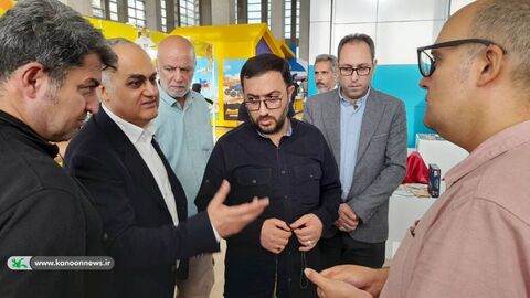 بازدید مدیرعامل کانون از سومین نمایشگاه اسباببازی و صنایع وابسته ایرانتویکس