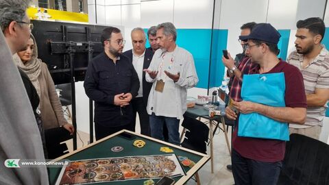بازدید مدیرعامل کانون از سومین نمایشگاه اسباببازی و صنایع وابسته ایرانتویکس