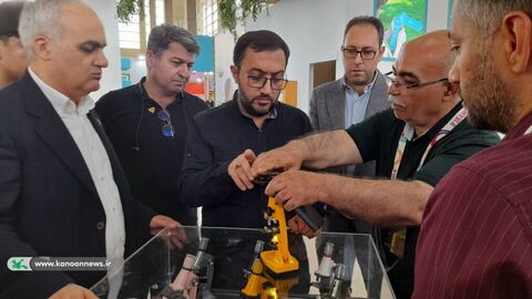 بازدید مدیرعامل کانون از سومین نمایشگاه اسباببازی و صنایع وابسته ایرانتویکس