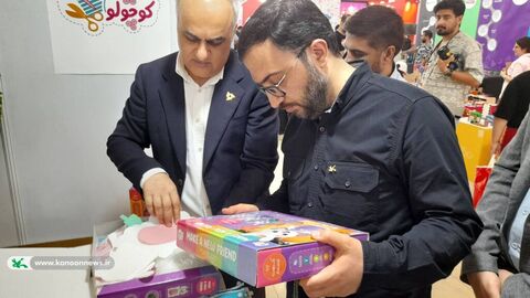 بازدید مدیرعامل کانون از سومین نمایشگاه اسباب‌بازی و صنایع وابسته ایران‌تویکس