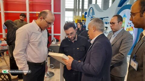 بازدید مدیرعامل کانون از سومین نمایشگاه اسباببازی و صنایع وابسته ایرانتویکس