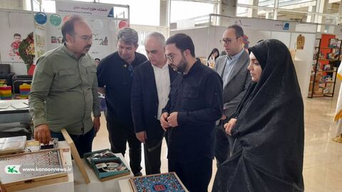 بازدید مدیرعامل کانون از سومین نمایشگاه اسباب‌بازی و صنایع وابسته ایران‌تویکس