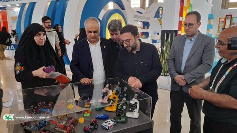بازدید مدیرعامل کانون از سومین نمایشگاه اسباببازی و صنایع وابسته ایرانتویکس