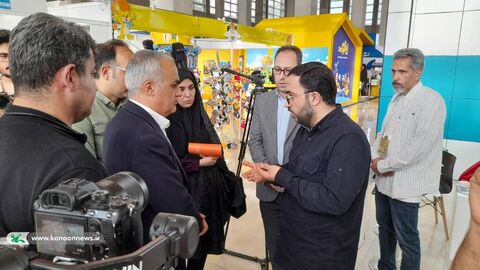 بازدید مدیرعامل کانون از سومین نمایشگاه اسباببازی و صنایع وابسته ایرانتویکس