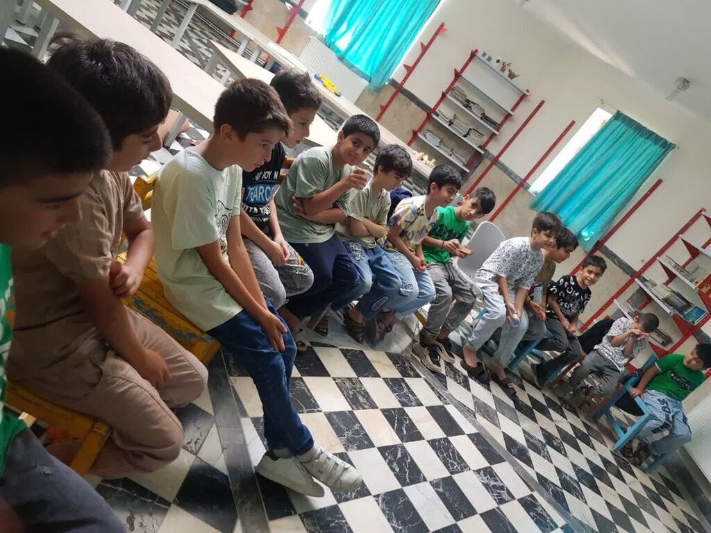 شور ونشاط کودکان ونوجوانان ایلامی در فعالیت های تابستانی