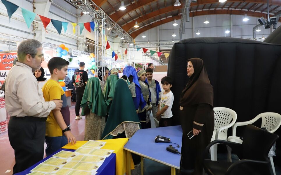 همکاری کانون قزوین با دومین نمایشگاه مادر، کودک و نوجوان استان