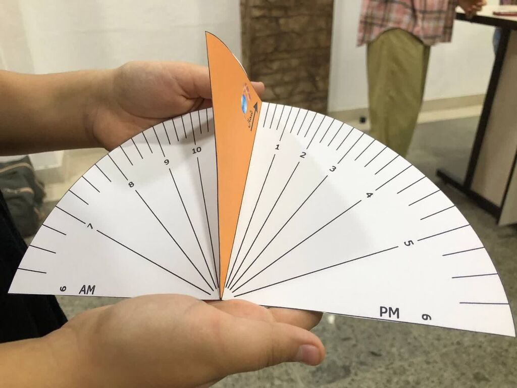کارگاه ساخت ساعت آفتابی