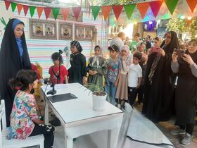 گزارش تصویری/برپایی رادیو غدیر در کانون همدان