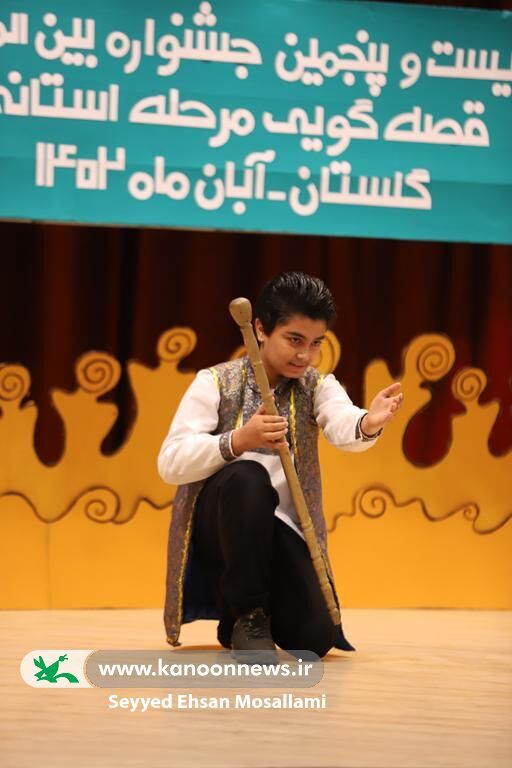 عضو نوجوان کانون گلستان، برگزیده ششمین جشنواره نقالان علوی