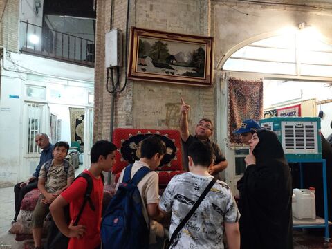 آشنایی اعضای مرکز شماره ۶ با رابطه مسجد و بازار در زمان حکومت حضرت علی علیه السلام