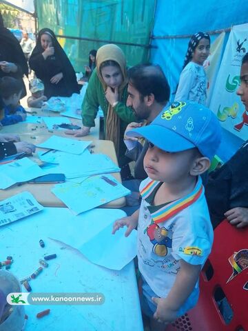 ایستگاه کانون پرورش فکری کودکان و نوجوانان در جشن بزرگ غدیر یاسوج