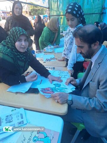 ایستگاه کانون پرورش فکری کودکان و نوجوانان در جشن بزرگ غدیر یاسوج