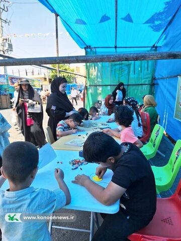 ایستگاه کانون پرورش فکری کودکان و نوجوانان در جشن بزرگ غدیر یاسوج