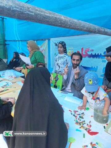 ایستگاه کانون پرورش فکری کودکان و نوجوانان در جشن بزرگ غدیر یاسوج