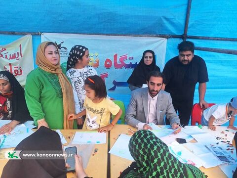 ایستگاه کانون پرورش فکری کودکان و نوجوانان در جشن بزرگ غدیر یاسوج