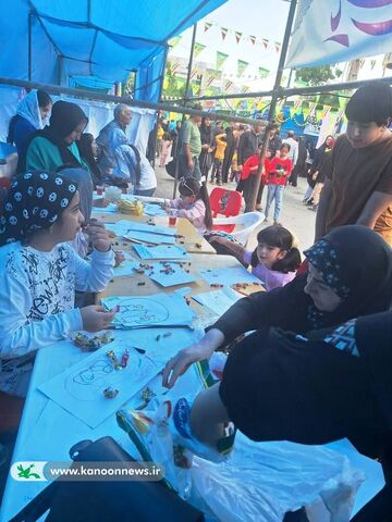 ایستگاه کانون پرورش فکری کودکان و نوجوانان در جشن بزرگ غدیر یاسوج