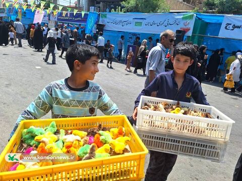 ایستگاه کانون پرورش فکری کودکان و نوجوانان در جشن بزرگ غدیر یاسوج