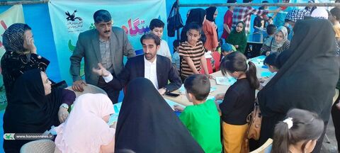 ایستگاه کانون پرورش فکری کودکان و نوجوانان در جشن بزرگ غدیر یاسوج