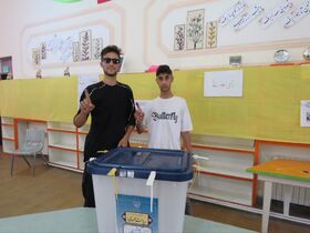 حضور نوجوانان رای اولی در انتخابات چهاردهمین دوره ریاست جمهوری