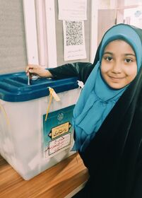 حضور پرشور اعضای کانون استان قزوین در پای صندوق‌های رای