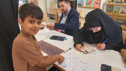 همراهی کودکان و نوجوانان مراکز کانون استان اصفهان در انتخابات ریاست جمهوری