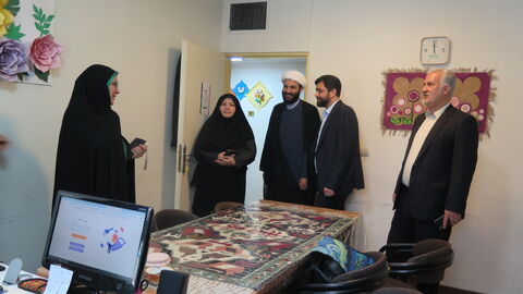 چند نما از بازدید مدیران کل منطقه یک کانون کشور از کانون استان قزوین