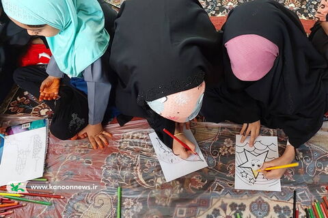 روز نجومیکودکانونوجوانان دهقائدی با کتابخانه سیاردشتستان