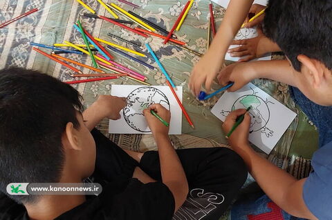 روز نجومیکودکانونوجوانان دهقائدی با کتابخانه سیاردشتستان