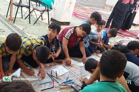 روز نجومیکودکانونوجوانان دهقائدی با کتابخانه سیاردشتستان