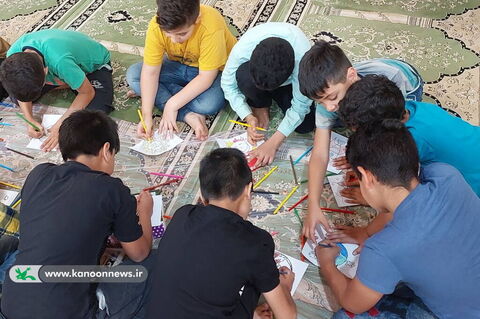 روز نجومیکودکانونوجوانان دهقائدی با کتابخانه سیاردشتستان