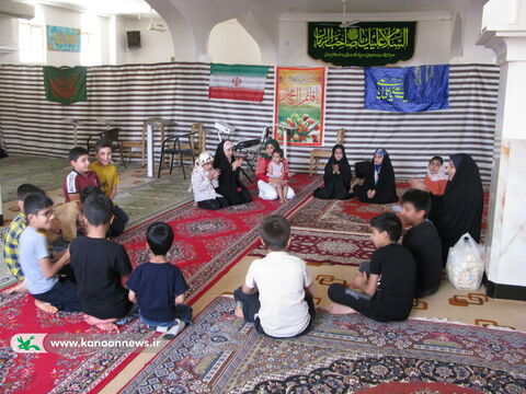 روز نجومی‌کودکان‌و‌نوجوانان دهقائدی با کتابخانه سیار‌دشتستان