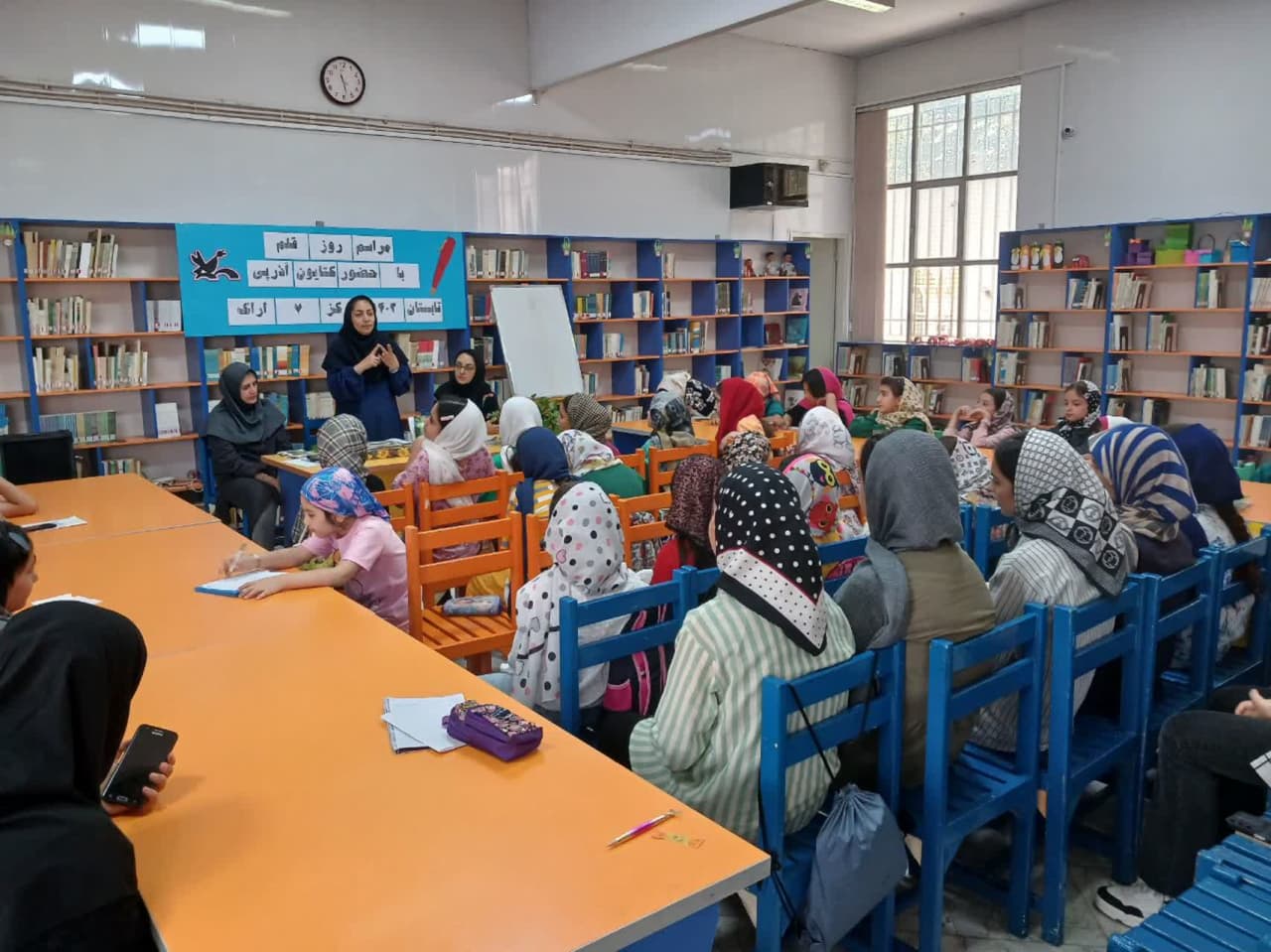 بزرگداشت روز قلم در کانون پرورش فکری مرکز شماره ۷ اراک