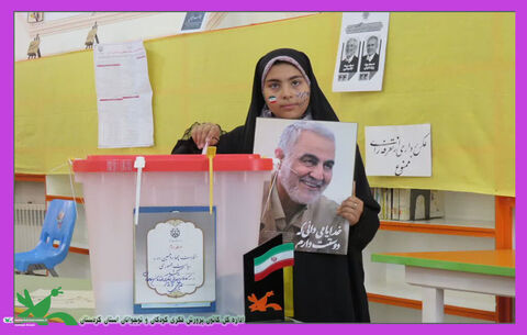 دوره دوم انتخابات ریاست جمهوری با حضور پر شور رای اولی ها در کردستان