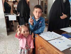 روایت حضور و رای نمادین کودکان درمیان در دور دوم انتخابات ریاست جمهوری