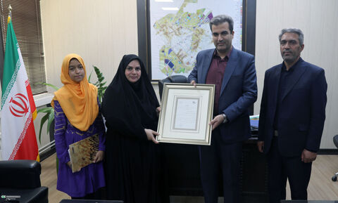 تقدیر از علیرضا مرادیان