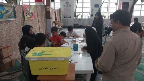 غرفه انتخاباتی صندوق همدلی_مرکزی