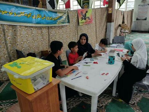 غرفه انتخاباتی صندوق همدلی_مرکزی