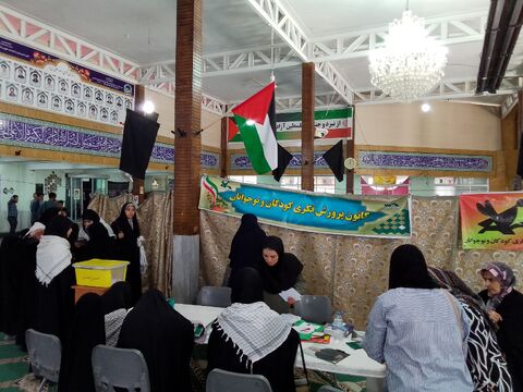 غرفه انتخاباتی صندوق همدلی_مرکزی