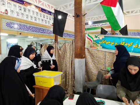 غرفه انتخاباتی صندوق همدلی_مرکزی