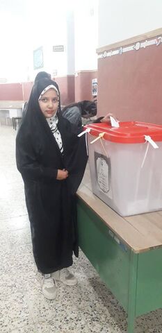 حضور کودکان و رای اولی های کانون فارس در انتخابات