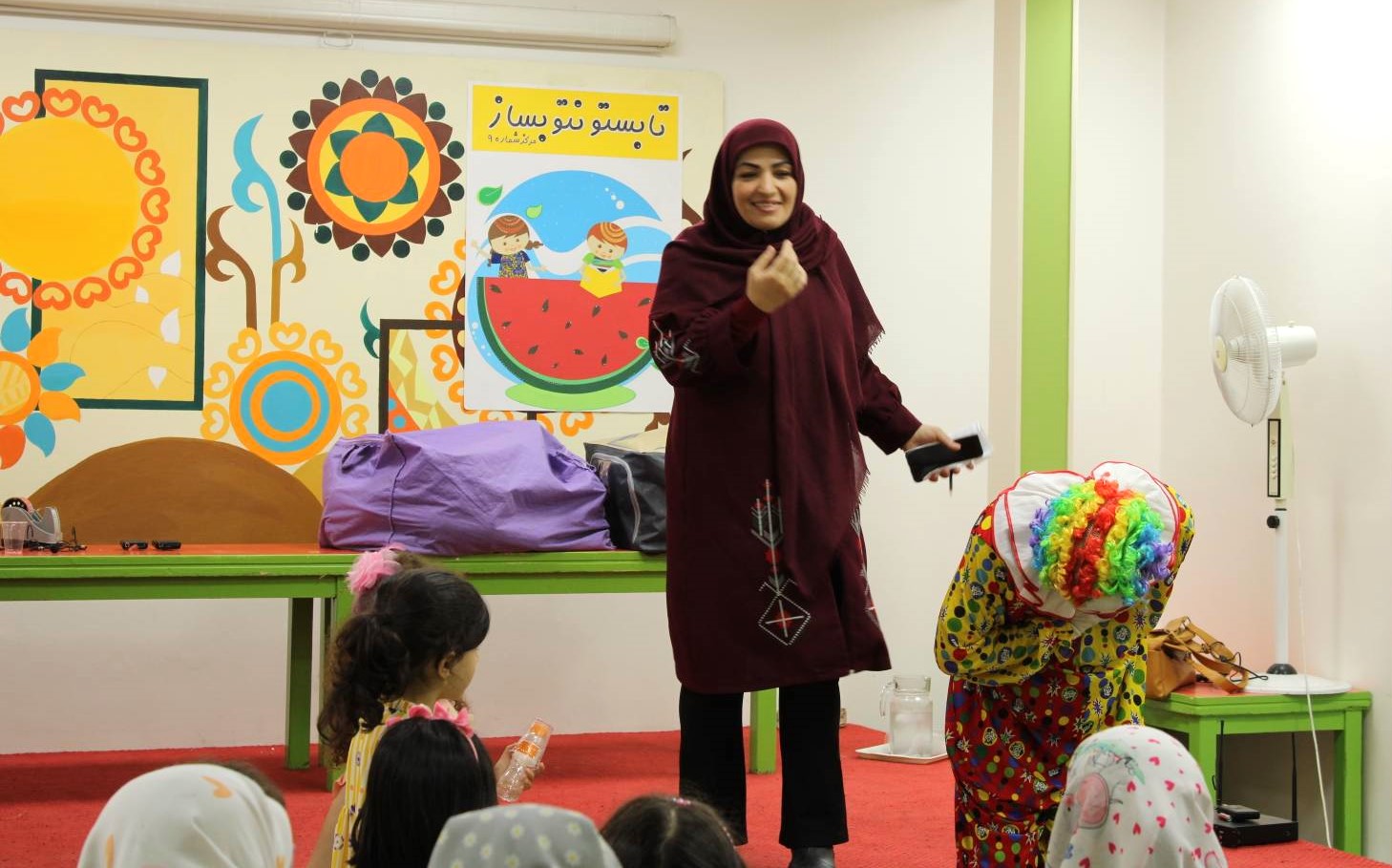 برگزاری جشن تابستانه در مرکز فرهنگی هنری شماره ۹