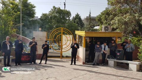 اهتزاز پرچم کودکان عاشورایی