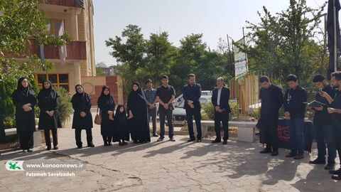 اهتزاز پرچم کودکان عاشورایی