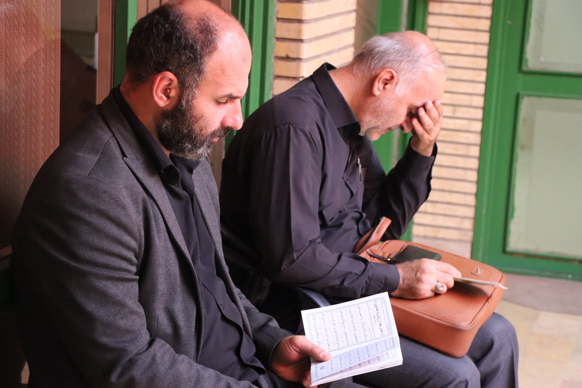 برگزاری مراسم قرائت زیارت عاشورا در اداره کل کانون استان تهران