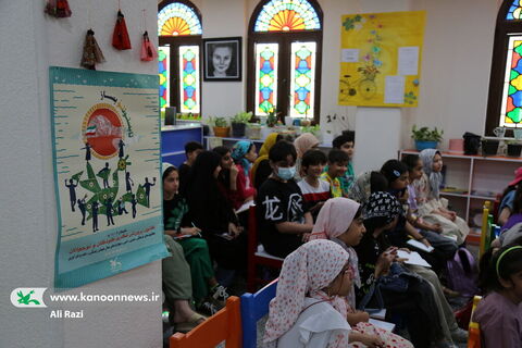 آشنایی کودکان و نوجوانان بوشهری با داستانک نویسی